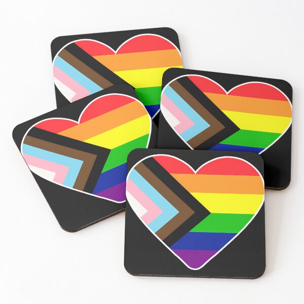 Item preview, Pride Flag Heart designed and sold by FreshHub9.