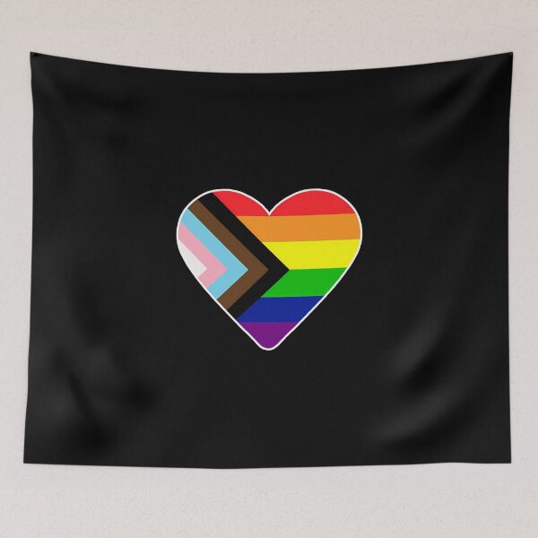 Item preview, Pride Flag Heart designed and sold by FreshHub9.