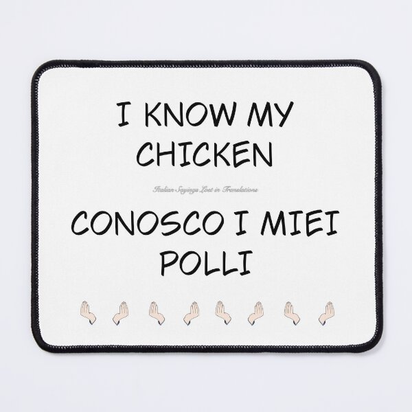 Item preview, Italian sayings modi di dire designed and sold by Order42.