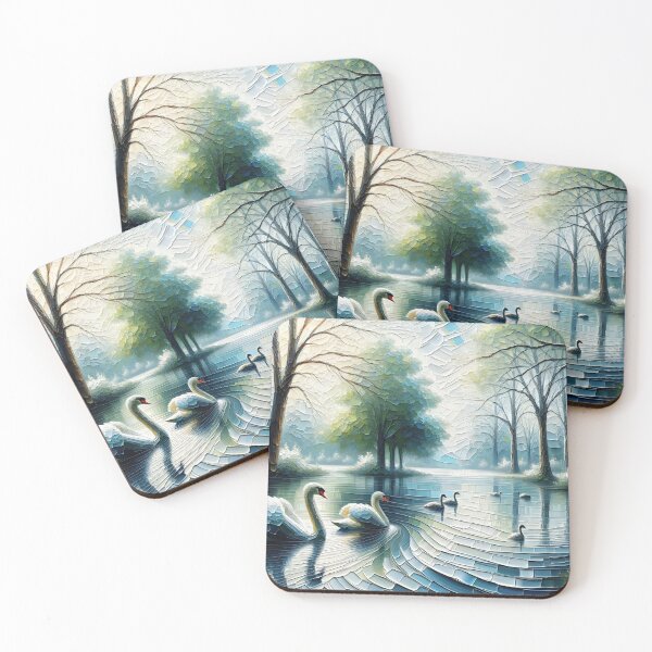 Item preview, Lake painting designed and sold by Chi261.