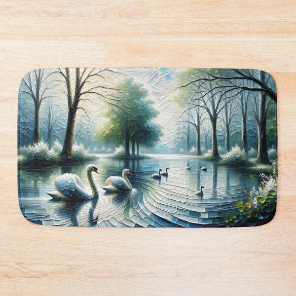 Item preview, Lake painting designed and sold by Chi261.