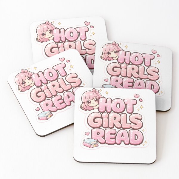 Item preview, Hot Girls Read - Funny Reading Gift for Book Lovers & Bookstagram designed and sold by Essémké.