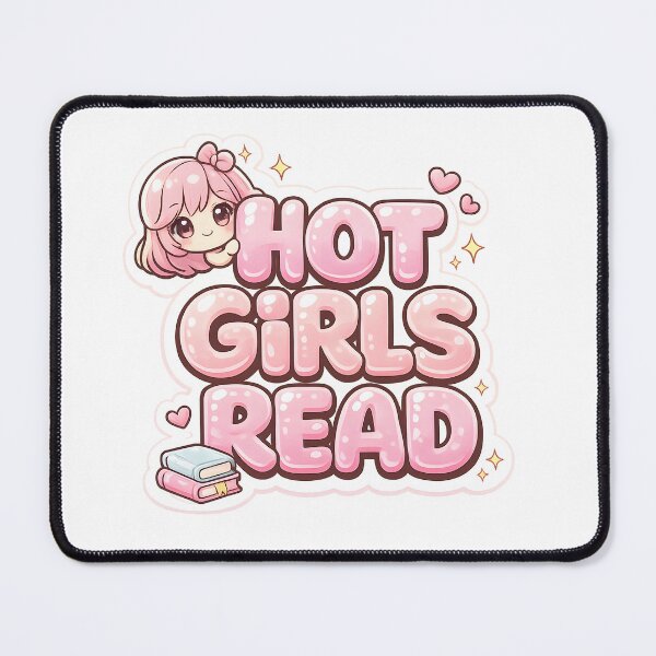 Item preview, Hot Girls Read - Funny Reading Gift for Book Lovers & Bookstagram designed and sold by Essémké.