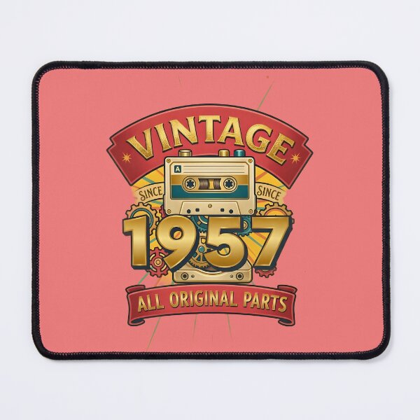 Item preview, Vintage 1957 All Original Parts Retro Cassette Design designed and sold by L&L.