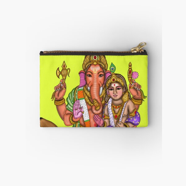 Item preview, Lord Ganesha and Kartikeya Artwork | Sacred Hindu Digital Drawing designed and sold by Harshit_Digital_Arts.