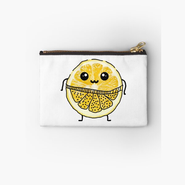 Item preview, Cute Lemon Slice Character designed and sold by funwithstickers.