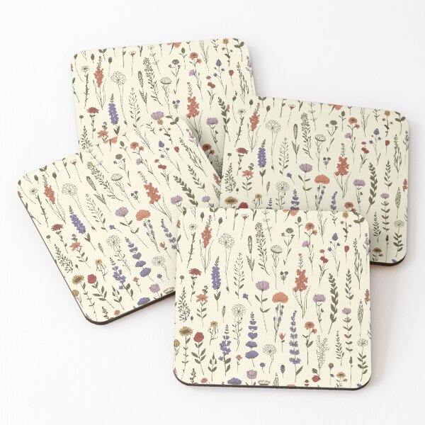 Item preview, Scientific Vintage Botanical Wildflower Print designed and sold by NuvoraNest.