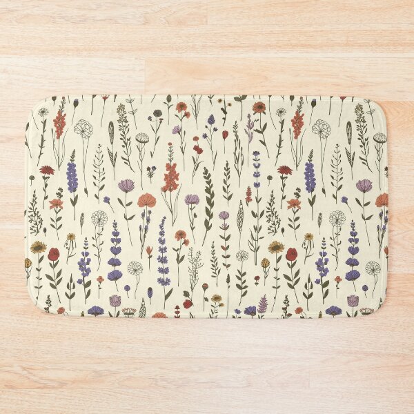 Item preview, Scientific Vintage Botanical Wildflower Print designed and sold by NuvoraNest.