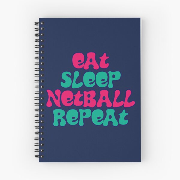 Item preview, Eat Sleep Netball Repeat designed and sold by Hello Bee Bee.
