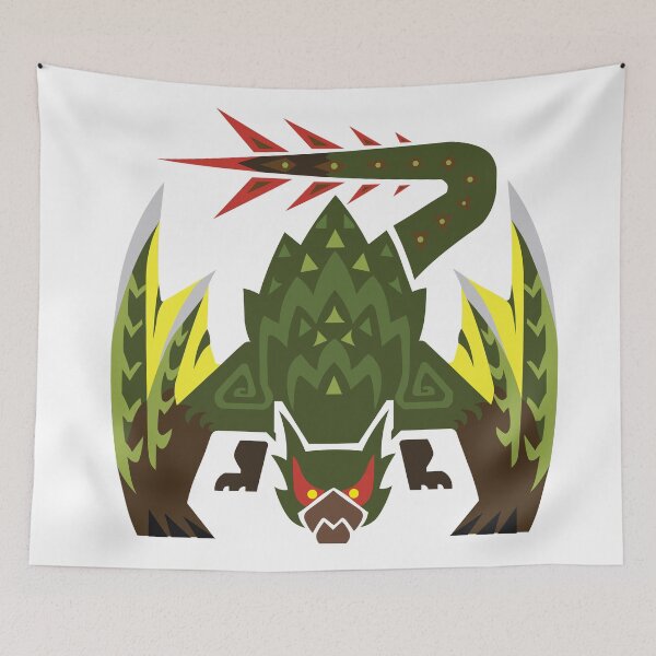 Item preview, Green Nargacuga Icon (MHW Inspired) designed and sold by BlackiePotter.