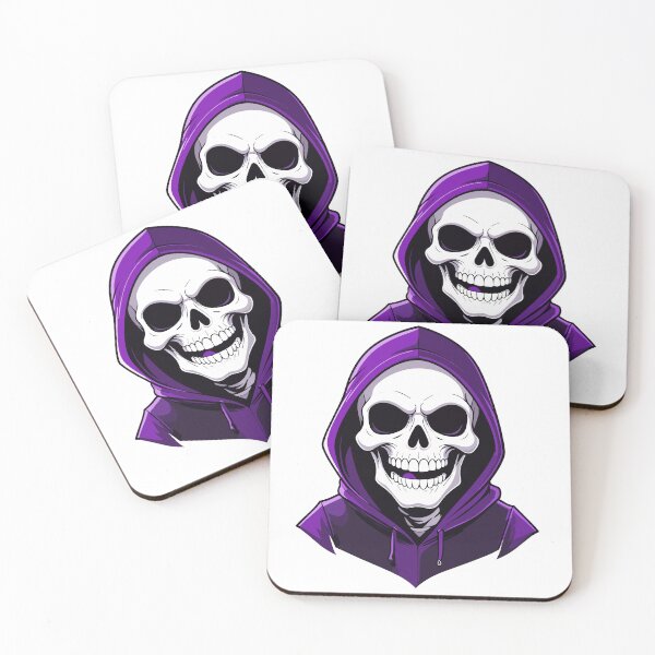 Item preview, Purple Reaper Skull designed and sold by Creative Owlet.