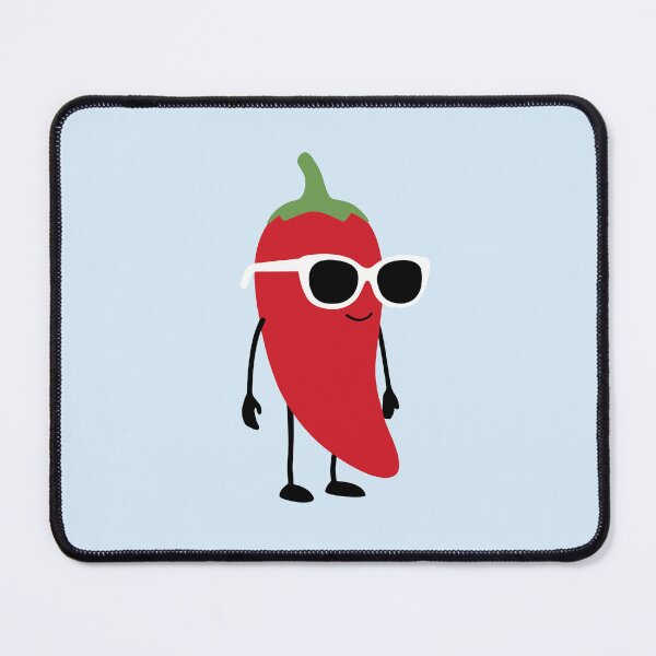 Item preview, Chili pepper red Flat designed and sold by White Rim Mates.