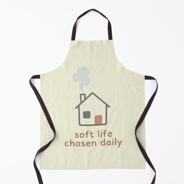 Item preview, Soft Life Chosen Daily – Inspirational Wellness Typography Art designed and sold by CosmicQuietStudio.
