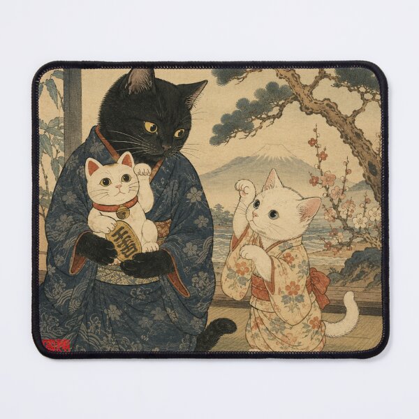 Item preview, The Lucky Cat Lesson: Ukiyo-e Feline Wisdom designed and sold by Komatoya.