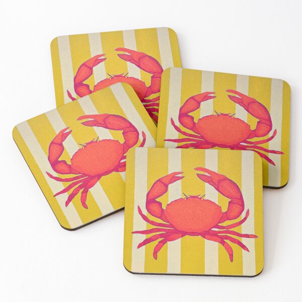 Item preview, "Yellow Crab" by Jenette Hewitt Art JKH63 designed and sold by Jenette Hewitt Art.