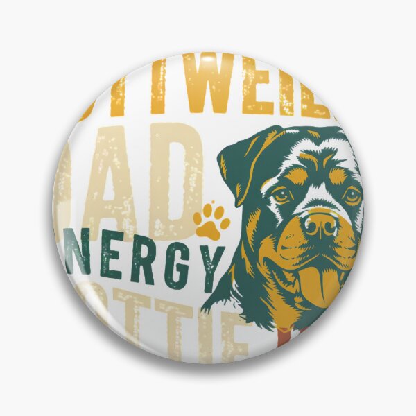 Item preview, Rottweiler Dad Energy Rottweiler Rottie Dad Shirt designed and sold by tshirtpipeline.