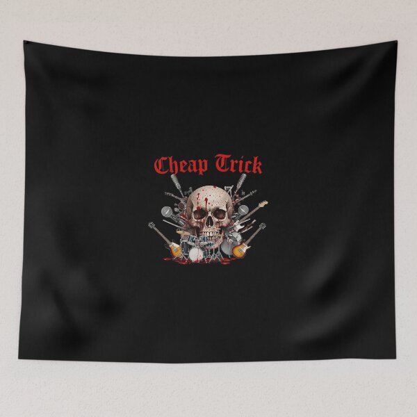 Item preview, Cheap Trick Skull Musical Instruments #8152 designed and sold by trusty-ben-art.