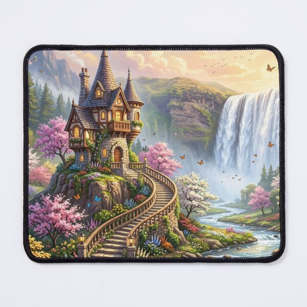Item preview, Magic house above blooming worlds designed and sold by Sigtrix.