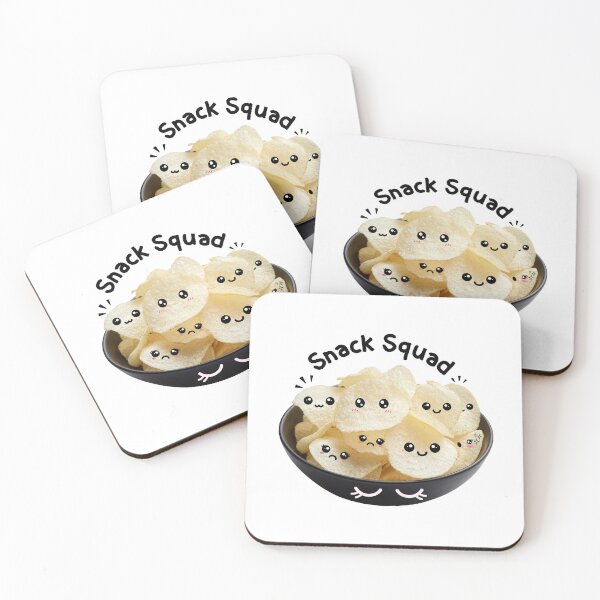 Artikelvorschau, Niedliche Kawaii-Kartoffelchips entworfen und verkauft von funwithstickers.