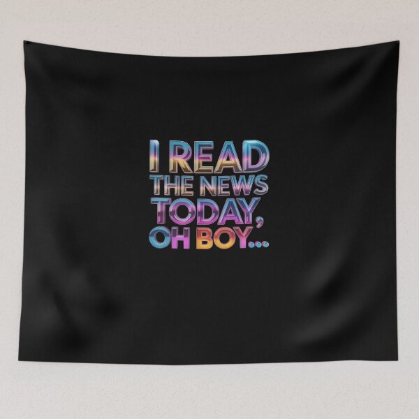 Item preview, Funny-Saying-I-Read-the-News-Today, Oh-Boy... #1895 designed and sold by aztra-art.