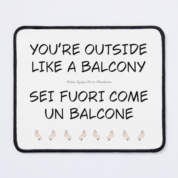 Item preview, Italian sayings modi di dire designed and sold by Order42.