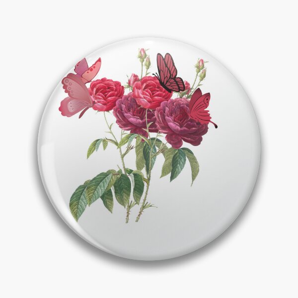 Item preview, Vintage Rose Garden with Butterflies | Romantic Floral Aesthetic designed and sold by vibecraft_studio2.