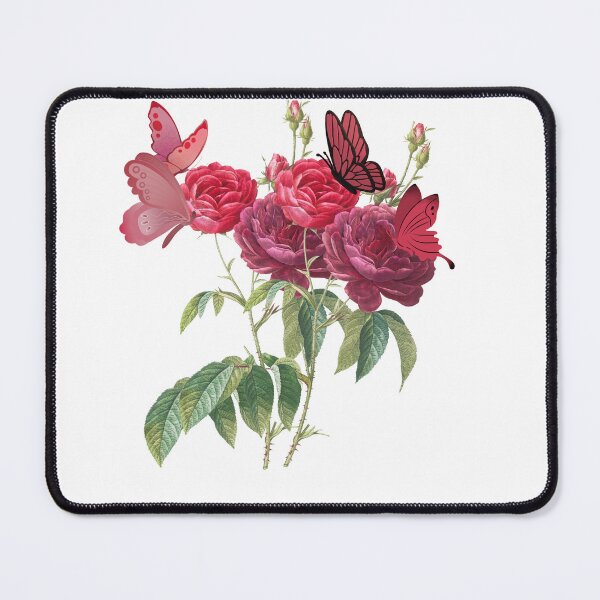 Item preview, Vintage Rose Garden with Butterflies | Romantic Floral Aesthetic designed and sold by vibecraft_studio2.