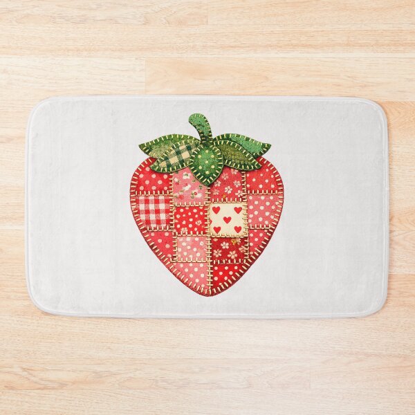 Item preview, Strawberry Patchwork Vintage Summer Farmers designed and sold by erozzz.