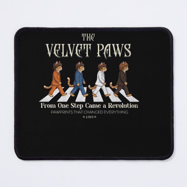 Item preview, The Velvet Paws – 1969 Cat Band Parody #8123 designed and sold by aztra-art.