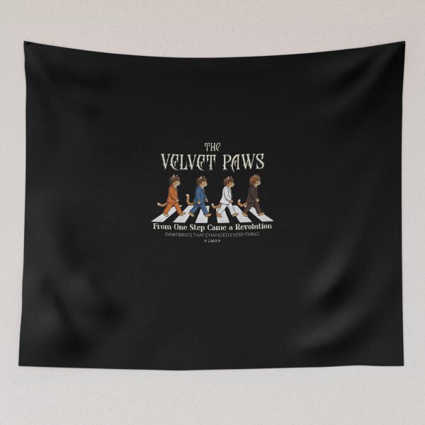 Item preview, The Velvet Paws – 1969 Cat Band Parody #8123 designed and sold by aztra-art.