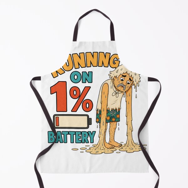 Item preview, Running on 1% Battery designed and sold by Soeklahan07.