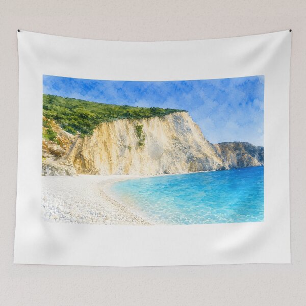 Item preview, Porto Katsiki, Lefkada designed and sold by HOMETOWN86.