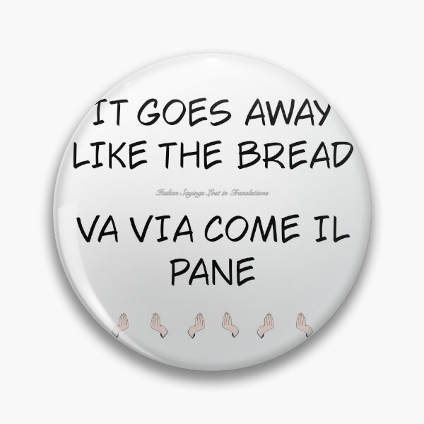 Item preview, Italian sayings modi di dire designed and sold by Order42.