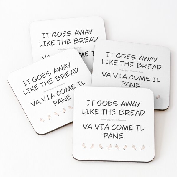 Item preview, Italian sayings modi di dire designed and sold by Order42.