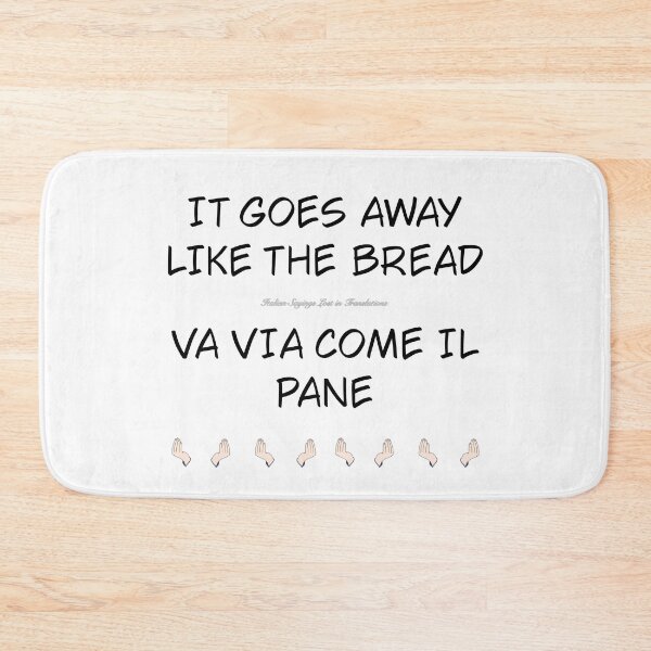 Item preview, Italian sayings modi di dire designed and sold by Order42.
