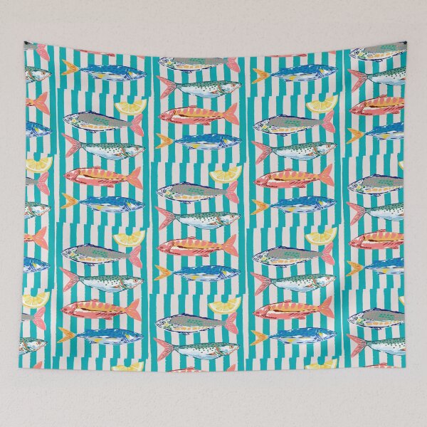 Item preview,  Retro Vintage Sardines Europe Summer designed and sold by erozzz.