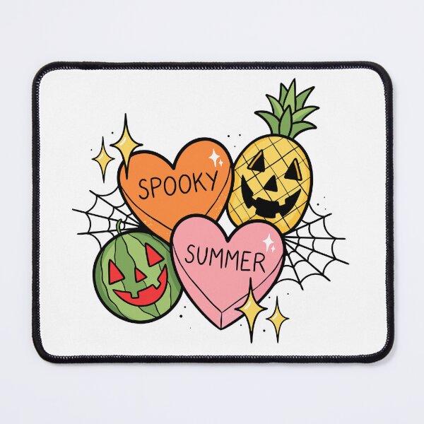 Item preview, Spooky Summer Halloween Fruit Design | Cute Pineapple Watermelon Candy Hearts Aesthetic designed and sold by Snifferius.