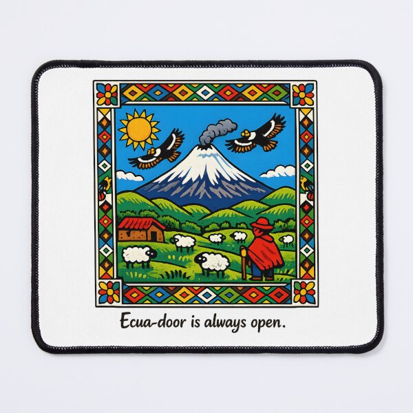 Item preview, Ecua-door Is Always Open designed and sold by KungPowUnicorn.