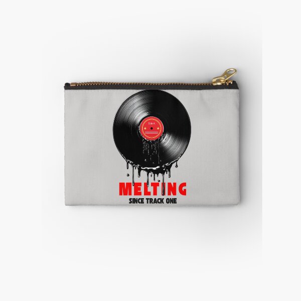 Item preview, Melting Since Track One Vinyl Record T-Shirt Funny Music Lover Gift Retro Tee designed and sold by oonproducts.