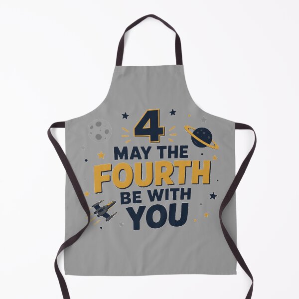 Item preview, May the Fourth Be With You 4th Birthday Cute Space designed and sold by Seculinator.