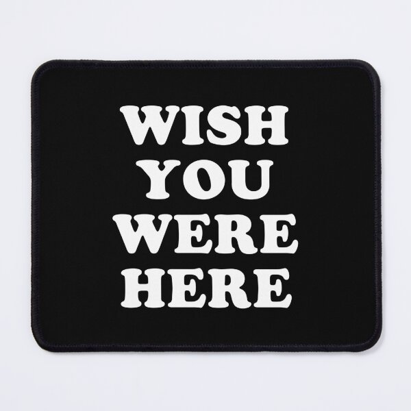 Item preview, Retro Wish You Were Here White Typography designed and sold by Void Script.