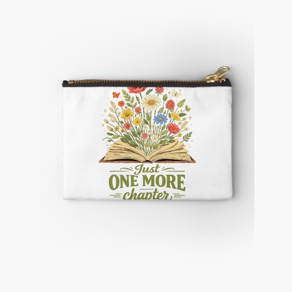 Item preview, Just One More Chapter Wildflowers Book Love designed and sold by Pineapple-Tree.