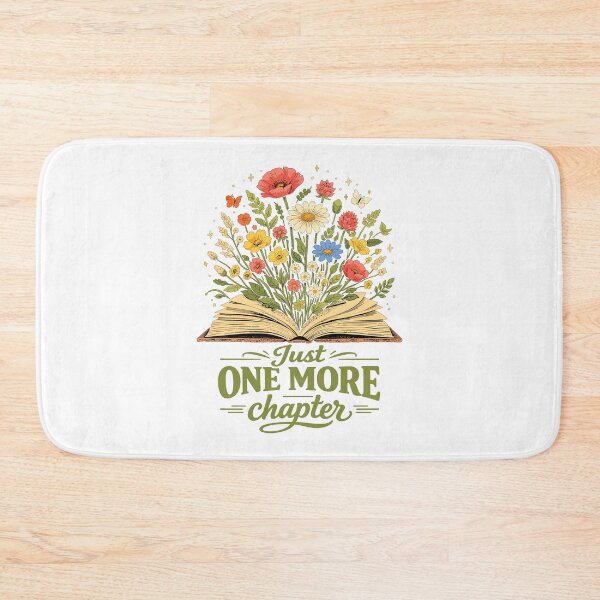 Item preview, Just One More Chapter Wildflowers Book Love designed and sold by Pineapple-Tree.