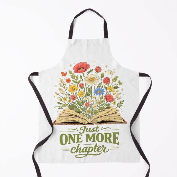 Item preview, Just One More Chapter Wildflowers Book Love designed and sold by Pineapple-Tree.
