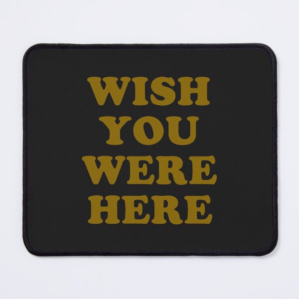 Item preview, Vintage Wish You Were Here Black Text Slogan designed and sold by Void Script.