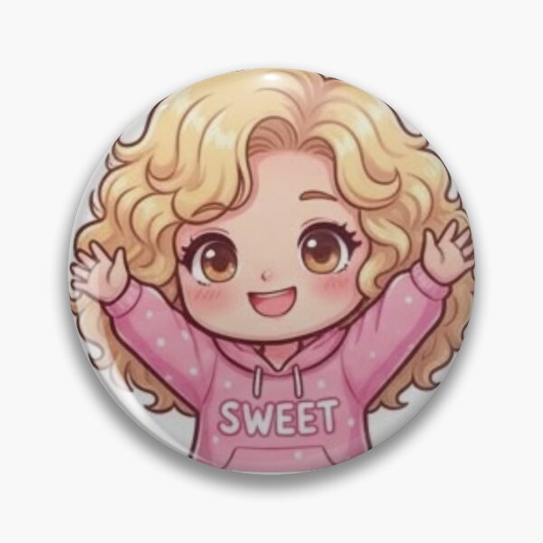 Item preview, Copy of Cute Kawaii Chibi Girl Cheering designed and sold by deisgnsbyshane.