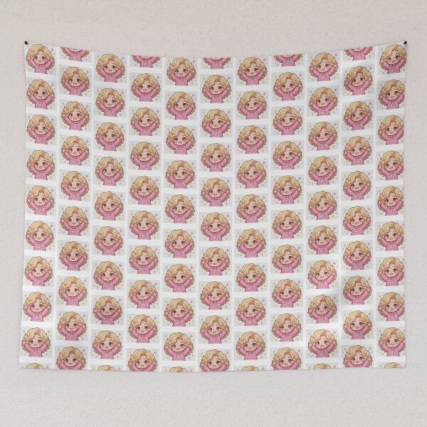 Item preview, Copy of Cute Kawaii Chibi Girl Cheering designed and sold by deisgnsbyshane.