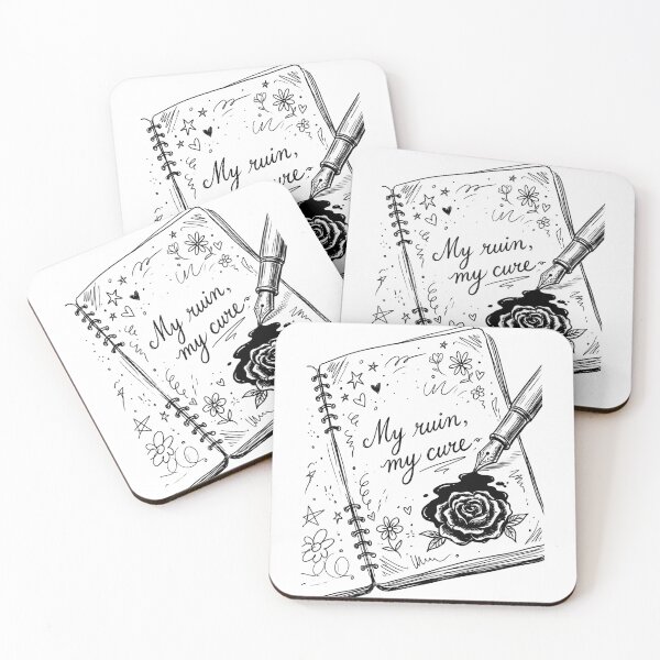 Item preview, Bleeding Page Ink - Dark Romance designed and sold by bapupa.