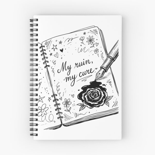 Item preview, Bleeding Page Ink - Dark Romance designed and sold by bapupa.