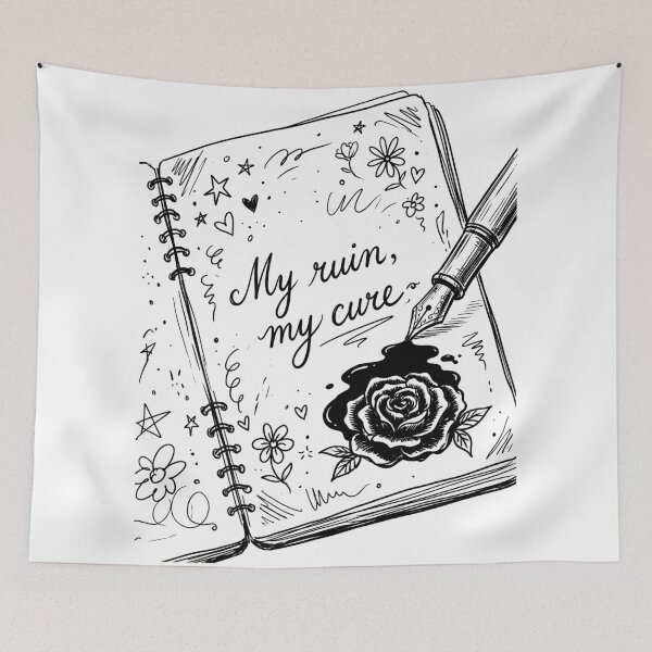 Item preview, Bleeding Page Ink - Dark Romance designed and sold by bapupa.